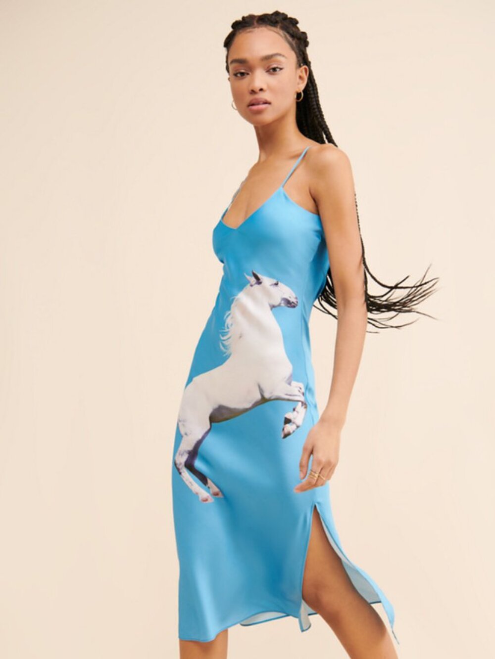 *GREAT CONDITION* Tyler McGillivary Equestrian Slip Dress Size M